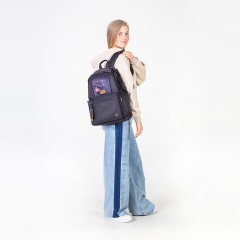 Рюкзак BRAUBERG FASHION CITY универсальный, карман-антивор, Cat, черный, 44х31х16 см, 272569 Рюкзак BRAUBERG FASHION CITY универсальный, карман-антивор, Cat, черный, 44х31х16 см, 272569 - фото 9