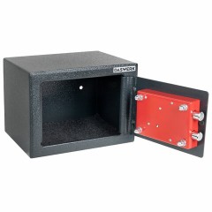 Сейф мебельный DASWERK SC-170KL (170х230х170 мм), ключевой замок, графит, 291337 - фото 5