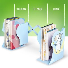 Подставка-держатель для книг и учебников фигурная BRAUBERG KIDS "Unicorn" раздвижная, металл, 238069 Подставка-держатель для книг и учебников фигурная BRAUBERG KIDS "Unicorn" раздвижная, металл, 238069 - фото 10