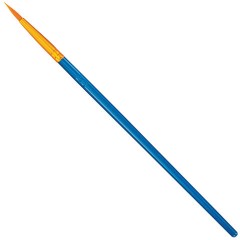 Кисти набор 10 шт., синтетика, синие, № 2/0-8 (Круглые; Овальные; Плоские; Лайнеры), WBZ (ВБЗ), 201085 - фото 12