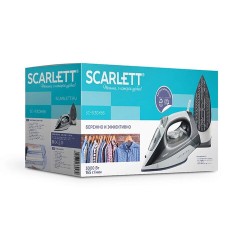 Утюг SCARLETT SC–SI30K66, 3000 Вт, керамическое покрытие, паровой удар, антинакипь, самоочистка, серый, SC-SI30K66 - фото 3