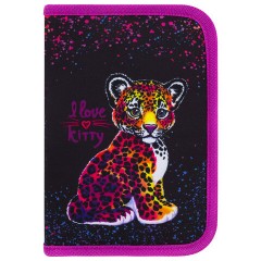 Пенал BRAUBERG с наполнением, 1 отделение, 1 откидная планка, 24 предмета, 21х14 см, "Leopard", 272350 Пенал BRAUBERG с наполнением, 1 отделение, 1 откидная планка, 24 предмета, 21х14 см, "Leopard", 272350 - фото 2