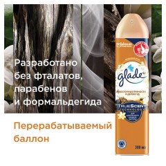 Освежитель воздуха аэрозольный 300 мл, GLADE "Восточные пряности и дерево уд", 864956 Освежитель воздуха аэрозольный 300 мл, GLADE "Восточные пряности и дерево уд", 864956 - фото 4