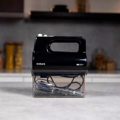 Миксер TIMBERK T-HM40S50, 700 Вт, 5 скоростей, 2 венчика, 2 крюка для теста, контейнер, черный Миксер TIMBERK T-HM40S50, 700 Вт, 5 скоростей, 2 венчика, 2 крюка для теста, контейнер, черный - фото 6
