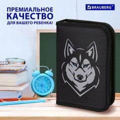 Пенал BRAUBERG, 1 отделение, полиэстер, 21х14 см, "Husky", 271532 Пенал BRAUBERG, 1 отделение, полиэстер, 21х14 см, "Husky", 271532 - фото 13