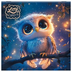 Календарь настенный перекидной 2027 г., BRAUBERG, 12 листов, 21,4х42,8 см, МИНИ, "Magic animals", 118431 - фото 2
