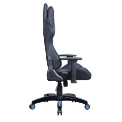 Кресло компьютерное BRABIX "GT Carbon GM-120", две подушки, экокожа, черное/синее, 531930 Кресло компьютерное BRABIX "GT Carbon GM-120", две подушки, экокожа, черное/синее, 531930 - фото 4
