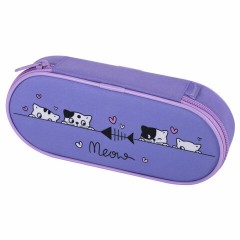 Пенал-футляр BRAUBERG, 1 отделение, органайзер, полиэстер, 22x9х5 см, "Meow", 272312 Пенал-футляр BRAUBERG, 1 отделение, органайзер, полиэстер, 22x9х5 см, "Meow", 272312 - фото 2