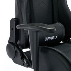 Кресло компьютерное BRABIX "Hunter GM-130", две подушки, экокожа, черное, 532798 Кресло компьютерное BRABIX "Hunter GM-130", две подушки, экокожа, черное, 532798 - фото 13