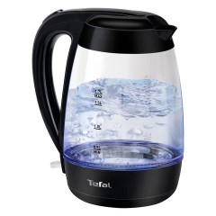 Чайник TEFAL KO450832, 1,7 л, 2400 Вт, закрытый нагревательный элемент, стекло, черный Чайник TEFAL KO450832, 1,7 л, 2400 Вт, закрытый нагревательный элемент, стекло, черный - фото 2