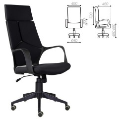 Кресло офисное BRABIX PREMIUM "Prime EX-515", ткань, черное, 532547 Кресло офисное BRABIX PREMIUM "Prime EX-515", ткань, черное, 532547 - фото 2