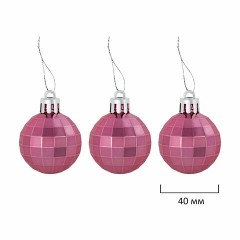 Шары новогодние ёлочные "Elegant Pink" 77 предметов, розовый/белый, ЗОЛОТАЯ СКАЗКА, 591715 Шары новогодние ёлочные "Elegant Pink" 77 предметов, розовый/белый, ЗОЛОТАЯ СКАЗКА, 591715 - фото 10