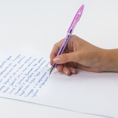 Ручки гелевые "BRAUBERG ULTRA GEL PASTEL", НАБОР 4 ШТУКИ, СИНИЕ, стандартный наконечник 0,5 мм, линия письма 0,35 мм, 144282 - фото 12