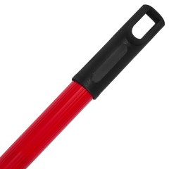 Черенок рукоятка для инвентаря 120 см, еврорезьба, металлопластик 0,3 мм, красный, BOOMHOUSE (БУМХАУС) STANDART, 702231 - фото 3