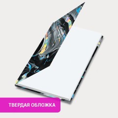 Ежедневник недатированный с резинкой А5 145х203 мм, BRAUBERG, твердый, 128 л., "Waves", 116283 Ежедневник недатированный с резинкой А5 145х203 мм, BRAUBERG, твердый, 128 л., "Waves", 116283 - фото 9
