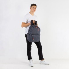 Рюкзак BRAUBERG ENERGETIC универсальный, эргономичный, "Recycle", черный\серый, 43х30х16 см, 270796 Рюкзак BRAUBERG ENERGETIC универсальный, эргономичный, "Recycle", черный\серый, 43х30х16 см, 270796 - фото 10