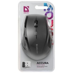 Мышь беспроводная DEFENDER Accura MM-365, 5 кнопок + 1 колесо-кнопка, оптическая, черная, 52365 Мышь беспроводная DEFENDER Accura MM-365, 5 кнопок + 1 колесо-кнопка, оптическая, черная, 52365 - фото 6