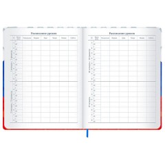 Дневник 1-11 класс 48 л., твердый, BRAUBERG, матовая ламинация, резинка, закладка-ляссе, с подсказом, "Герб", 107238 - фото 10