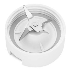 Блендер смузи-мейкер KITFORT КТ-3033-2, 150 Вт, 2 в 1, бутыль 300 мл, кофемолка 50 мл, белый - фото 4