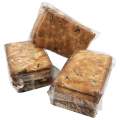 Печенье затяжное СЕМЕЙКА ОЗБИ с изюмом, яблоком и корицей 1,6 кг, по 5 шт. в индивидуальной упаковке, 1468 - фото 2