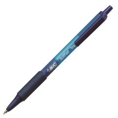 Ручки шариковые автоматические с грипом BIC "Soft Feel Fine", НАБОР 3 шт., линия письма 0,8 мм, блистер, 893221 Ручки шариковые автоматические с грипом BIC "Soft Feel Fine", НАБОР 3 шт., линия письма 0,8 мм, блистер, 893221 - фото 2