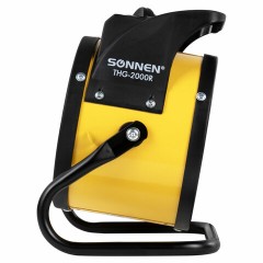 Тепловая пушка электрическая SONNEN THG-2000R, 2 кВт, 220В, керамический нагреватель, 456192 Тепловая пушка электрическая SONNEN THG-2000R, 2 кВт, 220В, керамический нагреватель, 456192 - фото 3