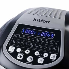 Аэрогриль KITFORT КТ-2219-1, 1400 Вт, 8 л, 20 программ, таймер, сенсорное управление, черный Аэрогриль KITFORT КТ-2219-1, 1400 Вт, 8 л, 20 программ, таймер, сенсорное управление, черный - фото 3