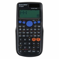 Калькулятор инженерный BRAUBERG SC-82ESP (165х84 мм), 252 функции, 10+2 разрядов, двойное питание, 271723 - фото 15