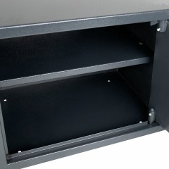 Сейф мебельный DASWERK SC-300EL (300х380х300 мм), электронный замок, графит, 291346 - фото 9