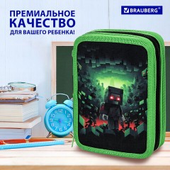Пенал BRAUBERG, 3 отделения, полиэстер, 21х14 см, "Night warrior", 272333 Пенал BRAUBERG, 3 отделения, полиэстер, 21х14 см, "Night warrior", 272333 - фото 13
