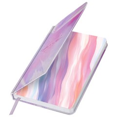 Ежедневник датированный 2026 А5 138x213 мм, BRAUBERG "Vista", под кожу твердый, "Pastel", 117458 - фото 3