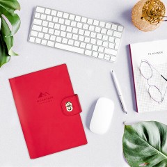 Ежедневник-органайзер недатированный B5 167х240 мм BRAUBERG "Nova", под кожу, 160 л., красный, 116203 - фото 7