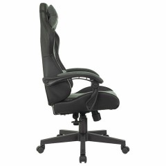 Кресло компьютерное BRABIX "Striker GM-121", синхромеханизм, 2 подушки, экокожа/велюр, черное/серое, 532961 - фото 3