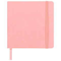 Скетчбук, слоновая кость 140 г/м2 120х120 мм, 80 л., КОЖЗАМ, резинка, BRAUBERG ART CLASSIC, пастель розовый, 116876 Скетчбук, слоновая кость 140 г/м2 120х120 мм, 80 л., КОЖЗАМ, резинка, BRAUBERG ART CLASSIC, пастель розовый, 116876 - фото 4