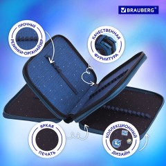 Пенал BRAUBERG, 3 отделения, полиэстер, 21х14 см, "Space mission", 270729 Пенал BRAUBERG, 3 отделения, полиэстер, 21х14 см, "Space mission", 270729 - фото 15