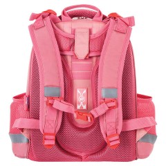 Ранец ЮНЛАНДИЯ EXTRA, с дополнительным объемом, "Pink sneakers", 38x29x18 см, 229928 - фото 5