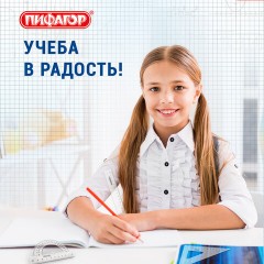 Набор чертежный средний ПИФАГОР (линейка 20 см, 2 треугольника, транспортир), прозрачный, бесцветный, пакет, 210627 Набор чертежный средний ПИФАГОР (линейка 20 см, 2 треугольника, транспортир), прозрачный, бесцветный, пакет, 210627 - фото 11