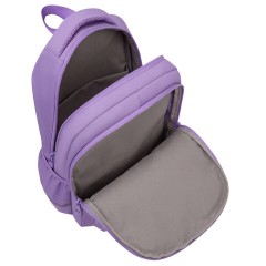 Рюкзак BRAUBERG STYLE, 2 отделения, 4 кармана, "Всем привет!", сиреневый, 40х26х15 см, 274411 - фото 5