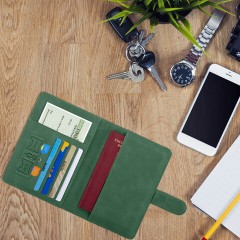 Обложка для паспорта и документов с защитой от считывания, 9 карманов, магнит, экокожа, зеленая, BRAUBERG, 238758 Обложка для паспорта и документов с защитой от считывания, 9 карманов, магнит, экокожа, зеленая, BRAUBERG, 238758 - фото 8