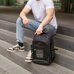 Рюкзак BRAUBERG CONTENT универсальный, 3 отделения, светоотражающий принт, "Think", 47х33х18 см, 270764 Рюкзак BRAUBERG CONTENT универсальный, 3 отделения, светоотражающий принт, "Think", 47х33х18 см, 270764 - фото 15
