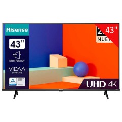 Телевизор HISENSE 43A6K, 43" (108 см), 3840 x 2160, 4K, 16:9, SmartTV, Wi-Fi, черный Телевизор HISENSE 43A6K, 43" (108 см), 3840 x 2160, 4K, 16:9, SmartTV, Wi-Fi, черный - фото 4