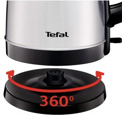 Чайник TEFAL KI150D30, 1,7 л, 2400 Вт, закрытый нагревательный элемент, сталь, серебристый, 7211001458 Чайник TEFAL KI150D30, 1,7 л, 2400 Вт, закрытый нагревательный элемент, сталь, серебристый, 7211001458 - фото 15