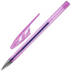 Ручки гелевые "BRAUBERG ULTRA GEL PASTEL", НАБОР 4 ШТУКИ, СИНИЕ, стандартный наконечник 0,5 мм, линия письма 0,35 мм, 144282 - фото 7