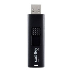 Флеш-диск 64 GB SMARTBUY Fashion USB 3.0, черный, SB064GB3FSK Флеш-диск 64 GB SMARTBUY Fashion USB 3.0, черный, SB064GB3FSK - фото 4