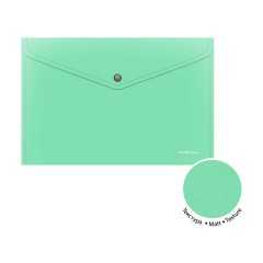 Папка-конверт с кнопкой ERICH KRAUSE "Matt Pastel Bloom", А4, до 120 л, непрозрачная, ассорти, 0,18 мм, 61141 Папка-конверт с кнопкой ERICH KRAUSE "Matt Pastel Bloom", А4, до 120 л, непрозрачная, ассорти, 0,18 мм, 61141 - фото 2