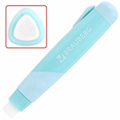 Ластики выдвижные BRAUBERG "REWIND", 2 ШТУКИ, 114х20х20 мм, белые, пастельные цвета корпуса, блистер, 272687 Ластики выдвижные BRAUBERG "REWIND", 2 ШТУКИ, 114х20х20 мм, белые, пастельные цвета корпуса, блистер, 272687 - фото 3