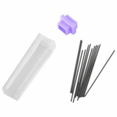 Готовальня BRAUBERG SCHOOL KIT, 9 предметов, циркуль 125 мм, чертежные принадлежности, лаванда, 210713 Готовальня BRAUBERG SCHOOL KIT, 9 предметов, циркуль 125 мм, чертежные принадлежности, лаванда, 210713 - фото 9