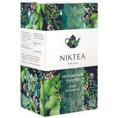 Чай NIKTEA "Горный Чабрец" черный, 25 пакетиков в конвертах по 2 г, TALTHA-DP0055 - фото 5
