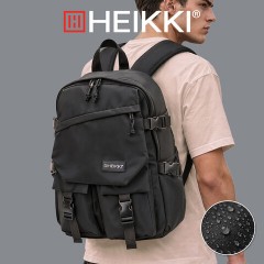 Рюкзак HEIKKI FUSION (ХЕЙКИ) универсальный, отделение для ноутбука, карман-антивор, черный, 43х30х14 см, 272577 - фото 13