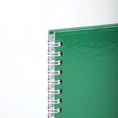Тетрадь А4, 80 л., BRAUBERG, гребень, клетка, обложка твердая, "Color", 404055 - фото 6